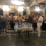 Божественная литургия в нижнем храме имени св.Гурия Таврического в день памяти ветхозаветного святого пророка Илии.