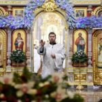 В праздник Обрезания Господня епископ Ялтинский Нестор возглавил Литургию в кафедральном соборе святого благоверного князя Александра Невского г. Симферополя.