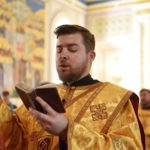 Всенощное бдение в кафедральном Александро-Невском соборе г. Симферополя в канун дня памяти славных и всехвальных первоверховных апостолов Петра и Павла.