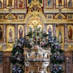 В канун праздника Успения Пресвятой Богородицы Преосвященный епископ Ялтинский Нестор совершил всенощное бдение в кафедральном Александро-Невском соборе г. Симферополя.