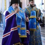 Преосвященный Нестор, епископ Ялтинский возглавил всенощное бдение в кафедральном соборе святого благоверного князя Александра Невского г. Симферополя  в канун праздника Рождества Пресвятой Владычицы нашей Богородицы и Приснодевы Марии.