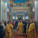 В Неделю 29-ю по Пятидесятнице в Александро-Невском кафедральном соборе прошли воскресные богослужения