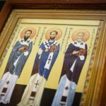 ВСЕНОЩНОЕ БДЕНИЕ В КАНУН ПРАЗДНИКА СВЯТИТЕЛЕЙ ВАСИЛИЯ ВЕЛИКОГО, ГРИГОРИЯ БОГОСЛОВА И ИОАННА ЗЛАТОУСТОГО В КАФЕДРАЛЬНОМ АЛЕКСАНДРО-НЕВСКОМ СОБОРЕ Г. СИМФЕРОПОЛЯ.
