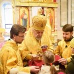 ЕПИСКОП ЯЛТИНСКИЙ НЕСТОР ВОЗГЛАВИЛ ЛИТУРГИЮ В ДЕНЬ ПАМЯТИ ПРАВЕДНОГО ИОАННА КРОНШТАДТСКОГО В КАФЕДРАЛЬНОМ АЛЕКСАНДРО-НЕВСКОМ СОБОРЕ Г. СИМФЕРОПОЛЯ.