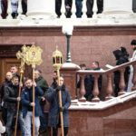 В ПРАЗДНИК КРЕЩЕНИЯ ГОСПОДНЯ МИТРОПОЛИТ СИМФЕРОПОЛЬСКИЙ И КРЫМСКИЙ ЛАЗАРЬ ВОЗГЛАВИЛ БОЖЕСТВЕННУЮ ЛИТУРГИЮ В СВЯТО-АЛЕКСАНДРО-НЕВСКОМ КАФЕДРАЛЬНОМ СОБОРЕ Г. СИМФЕРОПОЛЯ.