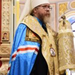 Вкафедральном Александро-Невском соборе г. Симферополя состоялся благодарственный молебен по случаю торжественной встречи новоназначенного Главы Крымской Митрополии Высокопреосвященнейшего Митрополита Симферопольского и Крымского Тихона.
