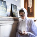 Литургия святителя Василия Великого в Великую субботу в кафедральном Александро-Невском соборе г. Симферополя.