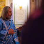 Праздничные богослужения в день празднования Введения во храм Пресвятой Богородицы, в кафедральном соборе святого благоверного князя Александра Невского