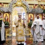 В праздник Обрезания Господня епископ Ялтинский Нестор возглавил Литургию в кафедральном соборе святого благоверного князя Александра Невского г. Симферополя.