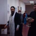 Клирики кафедрального собора святого благоверного князя Александра Невского г. Симферополя посетили диагностический центр ГБУЗ РК Республиканской клинической больницы имени Н.А. Семашко.