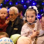 Божественная литургия в праздник Рождества Господа и Спаса нашего Иисуса Христа в кафедральном Александро-Невском соборе.