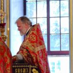 Божественная литургия в Неделю 6-ю по Пасхе в кафедральном Александро-Невском соборе.