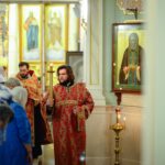 Богослужения в Александро-Невском кафедральном соборе в день Усекновение главы Пророка, Предтечи и Крестителя Господня Иоанна.