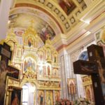 Всенощное бдение в кафедральном Александро-Невском соборе г. Симферополя в канун Недели 16-й по Пятидесятнице, перед Воздвижением.