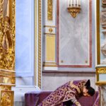 Богослужение в канун Происхождения Честных Древ Животворящего Креста Господня в кафедральном Александро-Невском соборе