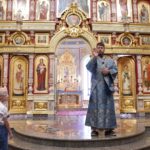 Воскресная Божественная литургия в кафедральном Свято- Александро- Невском соборе г.Симферополя в Неделю 13-ю по Пятидесятнице.