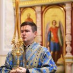 В канун праздника Успения Пресвятой Богородицы Преосвященный епископ Ялтинский Нестор совершил всенощное бдение в кафедральном Александро-Невском соборе г. Симферополя.