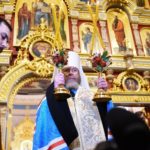 Вкафедральном Александро-Невском соборе г. Симферополя состоялся благодарственный молебен по случаю торжественной встречи новоназначенного Главы Крымской Митрополии Высокопреосвященнейшего Митрополита Симферопольского и Крымского Тихона.