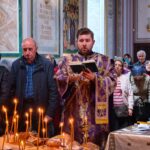 Богослужение в субботу 4-й седмицы Великого поста в кафедральном Александро-Невском соборе.