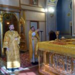 Литургия  в Неделю мясопустную, о Страшном Суде в кафедральном Александро-Невском соборе.
