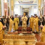 ЕПИСКОП ЯЛТИНСКИЙ НЕСТОР ВОЗГЛАВИЛ ВОСКРЕСНУЮ БОЖЕСТВЕННУЮ ЛИТУРГИЮ В КАФЕДРАЛЬНОМ АЛЕКСАНДРО-НЕВСКОМ СОБОРЕ Г. СИМФЕРОПОЛЯ.