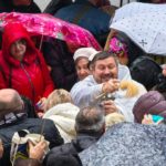 Литургия в кафедральном Свято-Александро-Невском соборе в праздник Крещения Господня.
