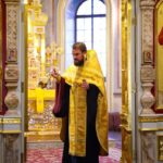 Богослужение в  кафедральном Свято-Александро-Невском соборе в канун Недели 15-й по Пятидесятниц