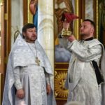 ЛАЗАРЕВА СУББОТА. БОГОСЛУЖЕНИЕ В КАФЕДРАЛЬНОМ АЛЕКСАНДРО-НЕВСКОМ СОБОРЕ Г. СИМФЕРОПОЛЯ