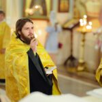 Праздничные богослужения в нижнем храме Александро-Невского кафедрального собора в день памяти равноапостольного великого князя Владимира и празднования 1038-летия Крещения Руси