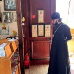 Благочинный Симферопольского городского церковного округа  посетил храм-памятник святой равноапостольной Марии Магдалины расположен на Симферопольском братском кладбище русских воинов, павших во время Крымской войны 1853–1856 гг