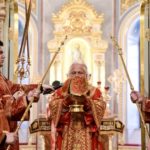 В ДЕНЬ ПАМЯТИ СВЯТЫХ РАВНОАПОСТОЛЬНЫХ КИРИЛЛА И МЕФОДИЯ ЕПИСКОП ЯЛТИНСКИЙ НЕСТОР СОВЕРШИЛ БОЖЕСТВЕННУЮ ЛИТУРГИЮ В КАФЕДРАЛЬНОМ АЛЕКСАНДРО-НЕВСКОМ СОБОРЕ Г. СИМФЕРОПОЛЯ.