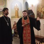 Председатель комиссии по церковному искусству, архитектуре и реставрации при епархиальном совете г. Москвы посетил кафедральный Александро-Невский собор г. Симферополя.