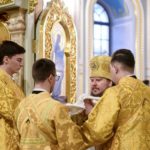 Епископ Бахчисарайский Каллиник, викарий Симферопольской и Крымской епархии возглавил воскресное богослужение в кафедральном соборе святого благоверного князя Александра Невского г. Симферополя.