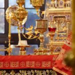 В Неделю 4-ю по Пасхе епископ Бахчисарайский Каллиник совершил Литургию в кафедральном Александро-Невском соборе г.. Симферополя.