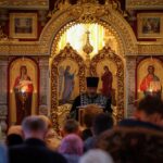 Утреня с чтением великого покаянного канона преподобного Андрея Критского в Александро-Невском кафедральном соборе
