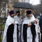 Панихида в день 43-й годовщины ввода советских войск в Афганистан.