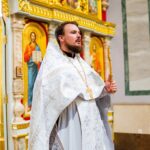 Литургия в кафедральном Александро-Невском соборе в день празднования Вознесения Господня