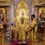 Преосвященный Нестор, епископ Ялтинский, викарий Симферопольской и Крымской епархии возглавил праздничное всенощное бдение в канун дня памяти святого благоверного великого князя Александра Невского