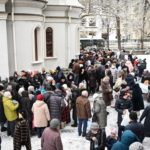 В ПРАЗДНИК КРЕЩЕНИЯ ГОСПОДНЯ МИТРОПОЛИТ СИМФЕРОПОЛЬСКИЙ И КРЫМСКИЙ ЛАЗАРЬ ВОЗГЛАВИЛ БОЖЕСТВЕННУЮ ЛИТУРГИЮ В СВЯТО-АЛЕКСАНДРО-НЕВСКОМ КАФЕДРАЛЬНОМ СОБОРЕ Г. СИМФЕРОПОЛЯ.