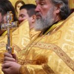 Митрополит Симферопольский и Крымский Тихон возглавил Божественную литургию в кафедральном Александро-Невском соборе г. Симферополя в день памяти Корсунской иконы Божией Материй.