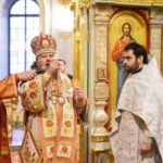 В Неделю 4-ю по Пасхе епископ Бахчисарайский Каллиник совершил Литургию в кафедральном Александро-Невском соборе г.. Симферополя.