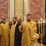 В КАНУН ДНЯ ПАМЯТИ СВЯТИТЕЛЯ НИКОЛАЯ ЧУДОТВОРЦА ЕПИСКОП ЯЛТИНСКИЙ НЕСТОР СОВЕРШИЛ ВСЕНОЩНОЕ БДЕНИЕ В КАФЕДРАЛЬНОМ СОБОРЕ СВЯТОГО БЛАГОВЕРНОГО КНЯЗЯ АЛЕКСАНДРА НЕВСКОГО Г. СИМФЕРОПОЛЯ.