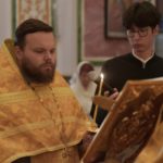 Всенощное бдение в канун Недели 9-й, по Пятидесятнице в кафедральном Александро-Невском соборе.