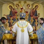 В ПРАЗДНИК КАЗАНСКОЙ ИКОНЫ БОЖИЕЙ МАТЕРИ ЕПИСКОП БАХЧИСАРАЙСКИЙ КАЛЛИНИК ВОЗГЛАВИЛ ЛИТУРГИЮ В АЛЕКСАНДРО-НЕВСКОМ КАФЕДРАЛЬНОМ СОБОРЕ Г. СИМФЕРОПОЛЯ.