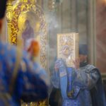 В Александро-Невском кафедральном соборе прошли богослужения в Неделю 13-ю по Пятидесятнице