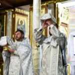 ЛАЗАРЕВА СУББОТА. БОГОСЛУЖЕНИЕ В КАФЕДРАЛЬНОМ АЛЕКСАНДРО-НЕВСКОМ СОБОРЕ Г. СИМФЕРОПОЛЯ