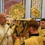В КАНУН НЕДЕЛИ 13-Й ПО ПЯТИДЕСЯТНИЦЕ, ПРЕОСВЯЩЕННЕЙШИЙ ЕПИСКОП НЕСТОР СОВЕРШИЛ ВСЕНОЩНОЕ БДЕНИЕ В АЛЕКСАНДРО-НЕВСКОМ КАФЕДРАЛЬНОМ СОБОРЕ Г. СИМФЕРОПОЛЯ.