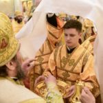 Митрополит Симферопольский и Крымский Тихон возглавил Божественную литургию в кафедральном Александро-Невском соборе г. Симферополя в день памяти Корсунской иконы Божией Материй.