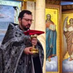 Литургия Преждеосвященных Даров в нижнем храме (во имя святителя Гурия, Архиепископа Таврического).