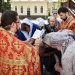 В ДЕНЬ ПАМЯТИ МУЧЕНИКОВ-БЕССРЕБРЕНИКОВ КОСМЫ И ДАМИАНА РИМСКИХ В КАФЕДРАЛЬНОМ АЛЕКСАНДРО-НЕВСКОМ СОБОРЕ Г. СИМФЕРОПОЛЯ БЫЛА СОВЕРШЕНА БОЖЕСТВЕННАЯ ЛИТУРГИЯ.